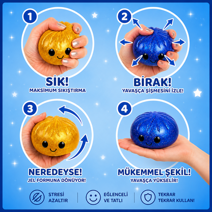 Stressbao™ – Puffy Bao Squishy | Yumuşacık, Stres Atan Kawaii Oyuncak
